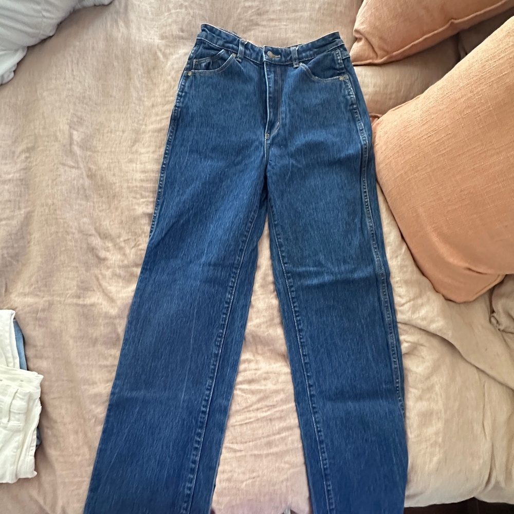 ROLLA'S Deep Blue Straight Leg Jeans